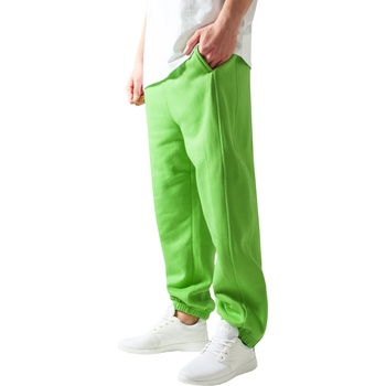 Urban Classics Мъжко изчистено долнище в зелен цвят Urban Classics TB014B limegreenUB-TB014B-00146 - Зелен, размер XS