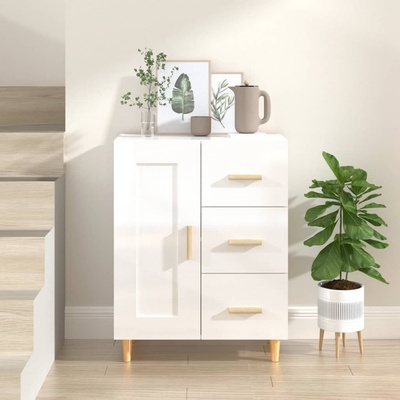 vidaXL 11461.812228 příborník s vysokým leskem 69,5x34x90 cm