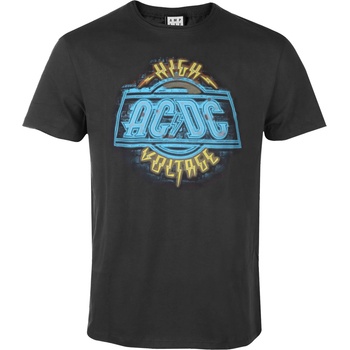 AMPLIFIED Мъжка тениска AC/DC - High Voltage Neon - AMPLIFIED - ZAVE210C07