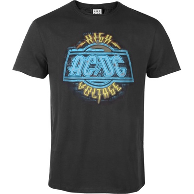 AMPLIFIED Мъжка тениска AC/DC - High Voltage Neon - AMPLIFIED - ZAVE210C07