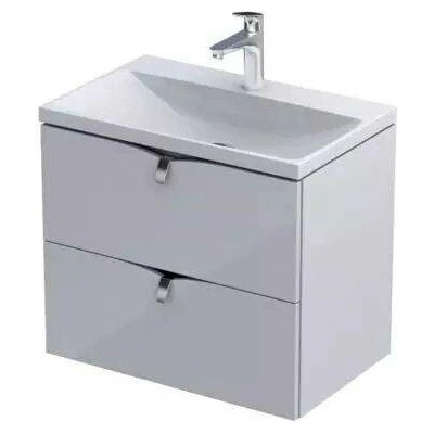 Oristo Siena skříňka 59.6x38x50 cm pod umyvadlo závěsná bílá OR45C-SD2S-60-1