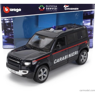 Bburago Land rover New Defender 110 Carabinieri 2022 Blue 1:24