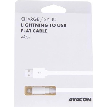 Avacom DCUS-LIG-40W LIG-120W USB - Lightning, 40cm, bílý