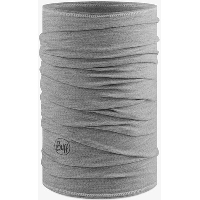 Buff merino wool lightweight solid light grey