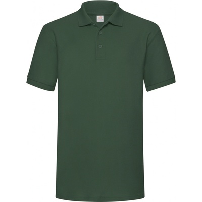 Fruit of the Loom pánska polokošeľa bottle green