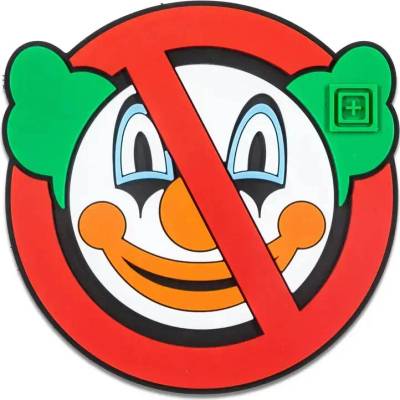 5.11 Patch No Clowns - 460 Red