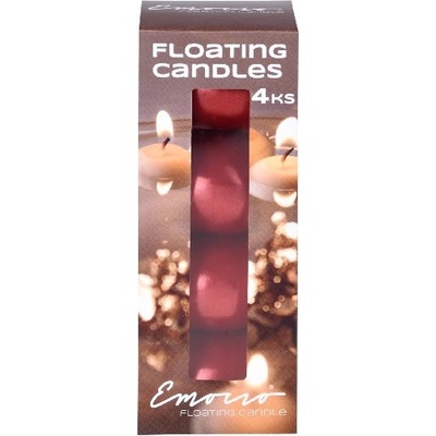 Emocio Plovoucí červený metal 4 x 25 g