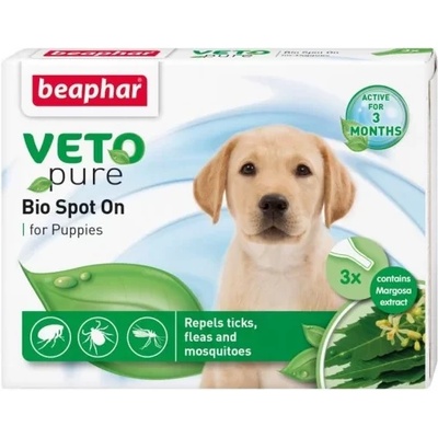 Beaphar Veto Био Спот Он малки кученца - 3 бр