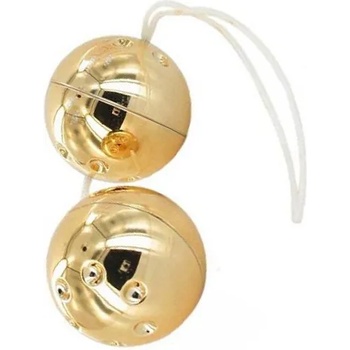 Image 1 of Seven Creations Анално-вагинални топчета "gold balls" 2 бр