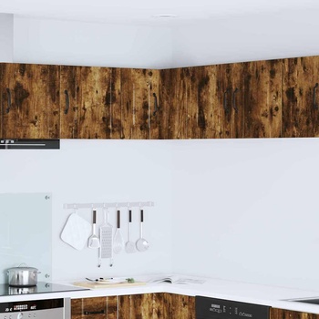 vidaXL Горен кухненски шкаф Димян дъб 57 x 57 x 40 см Инженерно дърво (885310)