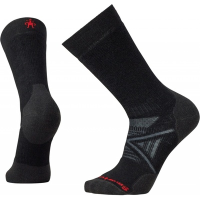 Smartwool pánske ponožky Performance Nordic Full Cushion Crew čierna/červená