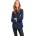 VILA Сако Vila Her 3/4 blazer - Blue (Navy Blazer)