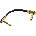 Revoltage Pro-15 Gold Flat 15 cm Ъглов - Ъглов Пач кабел (P15GFPC)
