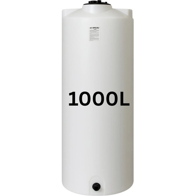 MAVIL Резервоар за питейна вода mavil, цилиндричен вертикален 1000 л (бял) (3-1000)