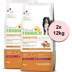 Natural Trainer Natural Sensitive Salmon Mature Medium & Maxi 2 x 12 кг