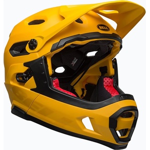 Bell Велосипедна каска Bell FF Super DH MIPS Spherical matte gloss yellow/black
