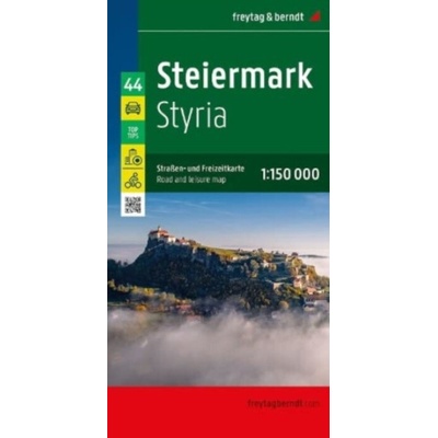 Styria Road and Leisure Map 1:150,000