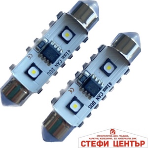 Paolo Диодни крушки canbus 12/24v - 3802 - 41мм - 2бр/к-т (282354) - steficenter