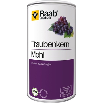 Raab Vitalfood GmbH Био брашно от гроздови семена - 300 г