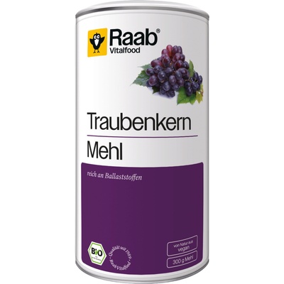 Raab Vitalfood GmbH Био брашно от гроздови семена - 300 г