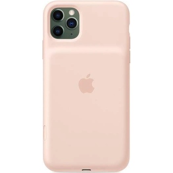 Apple Smart Battery Case - оригинален кейс с вградена батерия за iPhone 11 Pro (розов пясък)