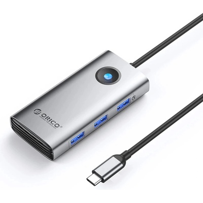 ORICO Докинг станция Orico Docking Station Type-C - PW11-6P25R-GY-BP - HDMI, USB-A x 3, PD100W x 1, LAN (2.5Gbps) (PW11-6P25R-GY-BP)