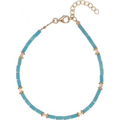 Alisia Korálkový náramek z tyrkysu a něžné perleti AL4990.01.000