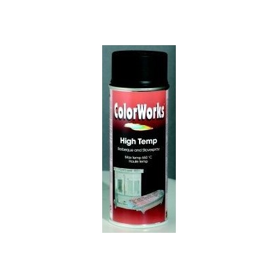 Motip Colorworks žáruvzdorný sprej černý 400ml