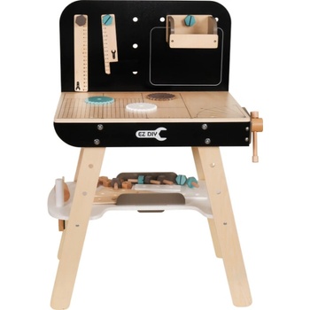 Multistore Moderná drevená dielňa s náradím