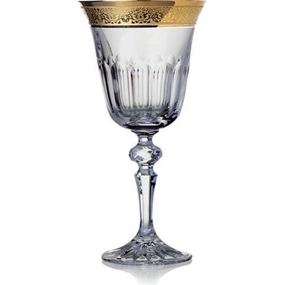 Bohemia Crystal ručně broušené sklenice na bílé víno Romantic 2 x 170 ml