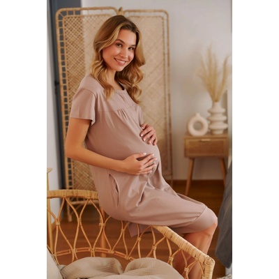 Nočná košeľa na dojčenie 4348 Maja Beige