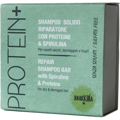 ANARKHIA Tuhý šampón na vlasy Protein+ Repair - 55 g