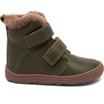 Bisgaard Детски зимни ботуши Bisgaard Kid's Barefoot Emil Lamb Winter boots - Khaki - размер 23 (EU) (702-4559-0312)