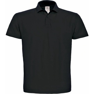 B&C ID.001 Piqué polo černá