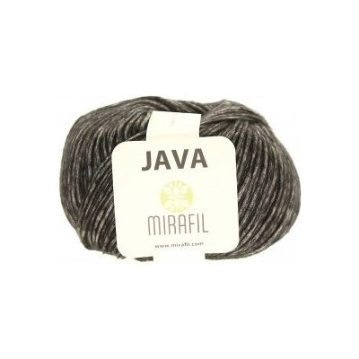 Mirafil Příze Java 002 - černá melange