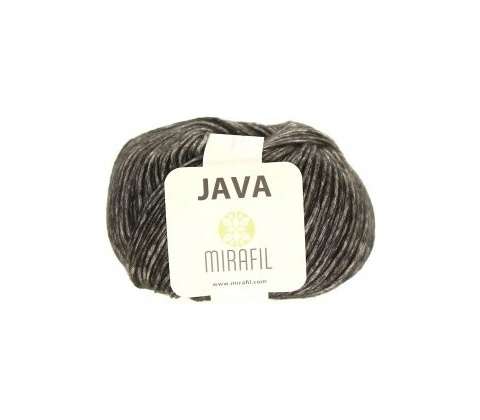 Mirafil Příze Java 002 - černá melange