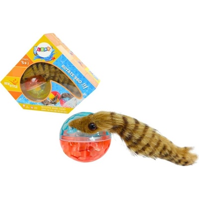 LEAN Toys Míč s huňatým ocasem fretky
