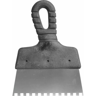 DEDRA-EXIM Špachtla na lepidlo 250mm, zuby 8x8 rukoväť z plastu ZP250N/8