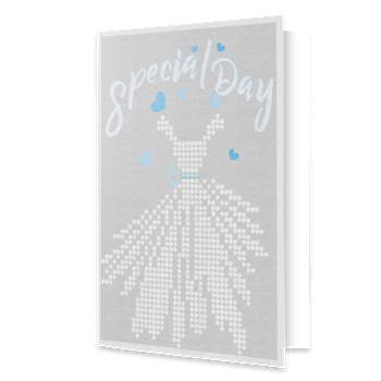 Image 1 of Diamond dotz Специален ден - диамантена картичка ddg. 008