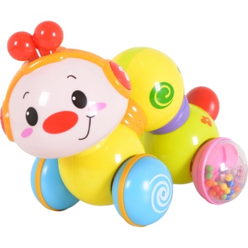 HOLA Детска музикална играчка Hola Toys - Забавна гъсеница (111206)
