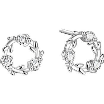 Olivie Strieborné náušnice KRUH 9258