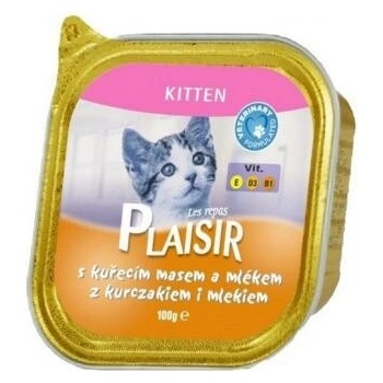 Plaisir kitten kuracie a mlieko 100 g