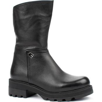 Дамски боти от естествена кожа с изчистен дизайн