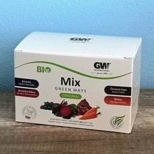 Green Ways BIO sušený prášek MRKEV ČERVENÁ ŘEPA BRUSINKA KLIKVA BORŮVKA 200 g