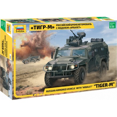 Zvezda GAZ Tiger w Arbalet ZV 3683 1:35
