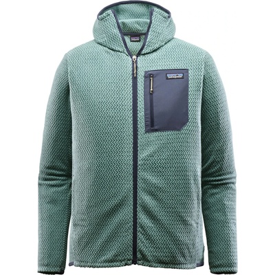 Patagonia Мъжко поларено яке Patagonia R1 Air Full-Zip Hoody Fleece jacket - Blue Sage (005-6417-0712)