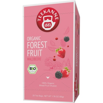 TEEKANNE Organic Forest Fruit 20 pyramidových sáčků