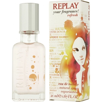 Replay Your Fragrance! Refresh toaletná voda dámska 20 ml