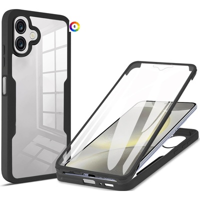 Samsung Galaxy A06 Acrylic+TPU Удароусойчив Калъф и Протектор