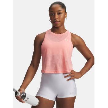Image 1 of Under Armour Дамски кроп топ Under Armour Tech Sport Mesh Crop Tank Under Armour | Rozov | ЖЕНИ | XS